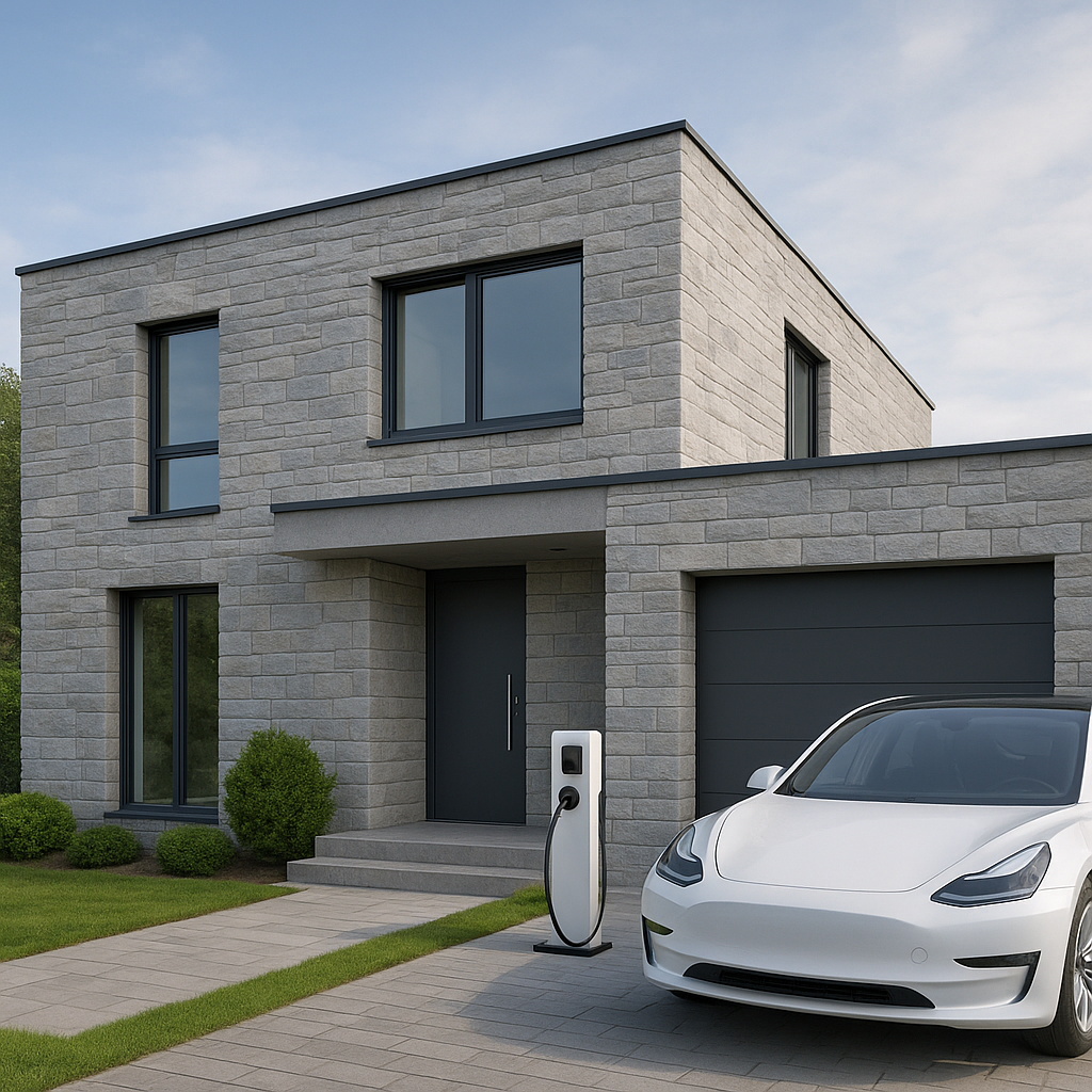 Kivitalot ja Sähköautotallit: Kestävä Rakenne ja Energiatehokkuus
